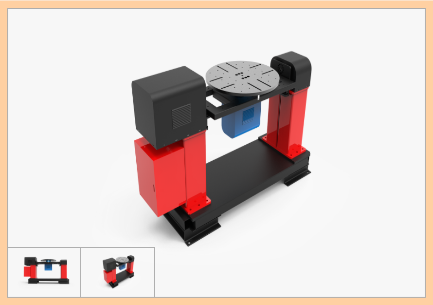 雙軸焊接變位機 - DOUBLE AXIS WELDING POSITIONER